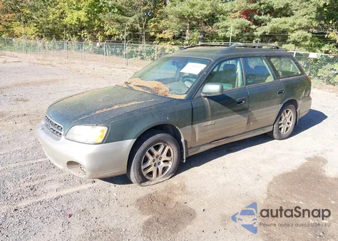 2000 Subaru Outback Limited из США, поврежденный, VIN 4S3BH6862Y7663585